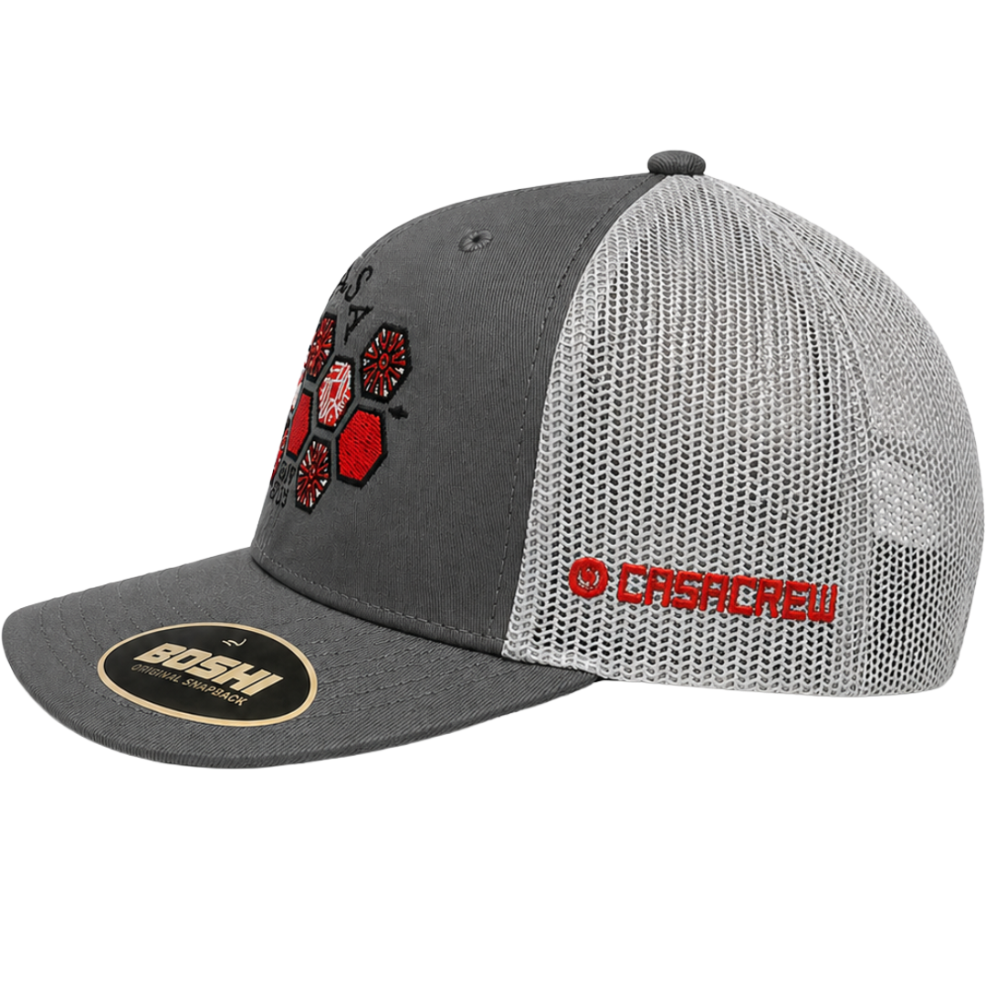CasaCrew – Dark Grey & Light Grey Trucker Cap