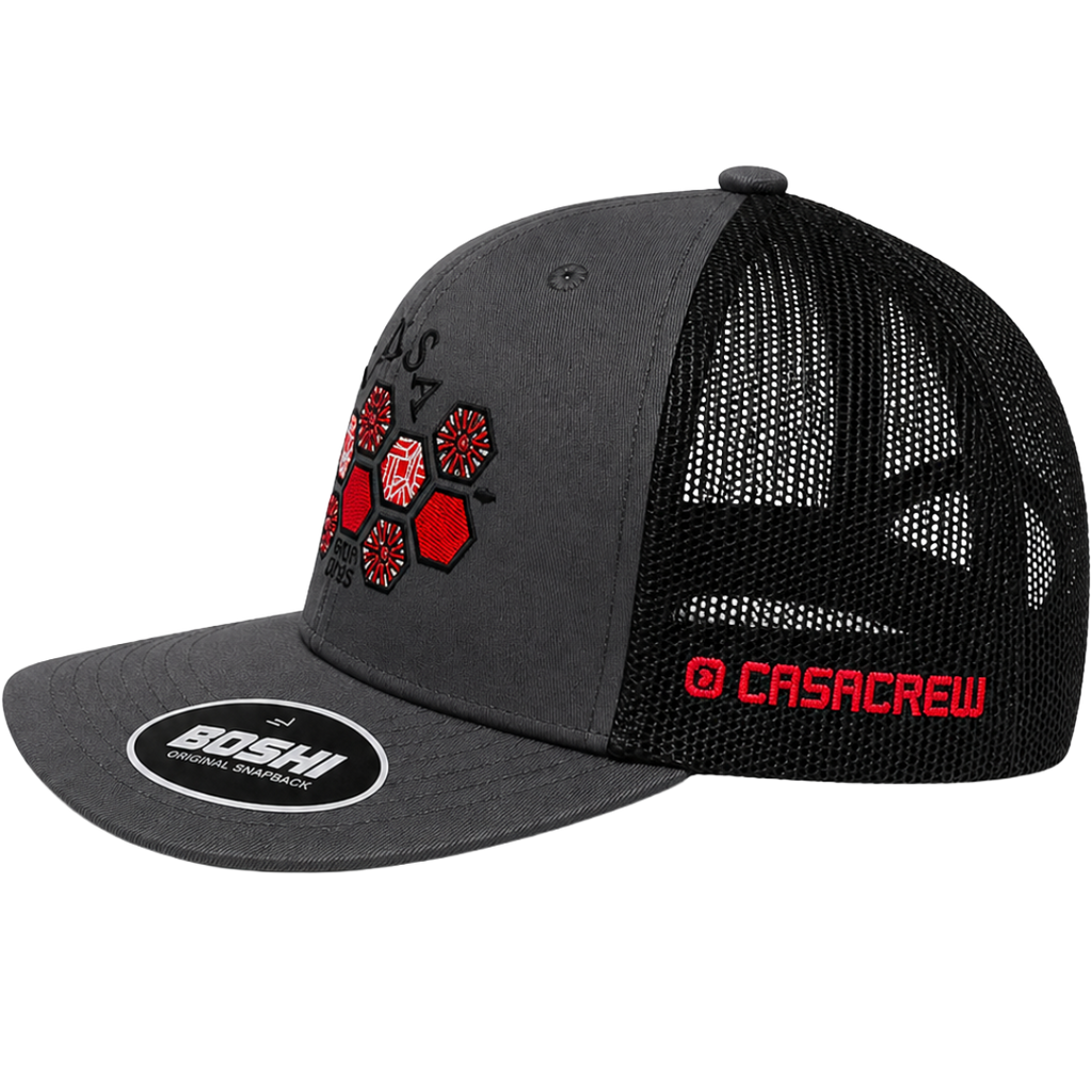 CasaCrew – Dark Grey & Black Trucker Cap