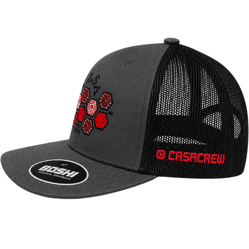 CasaCrew – Dark Grey & Black Trucker Cap