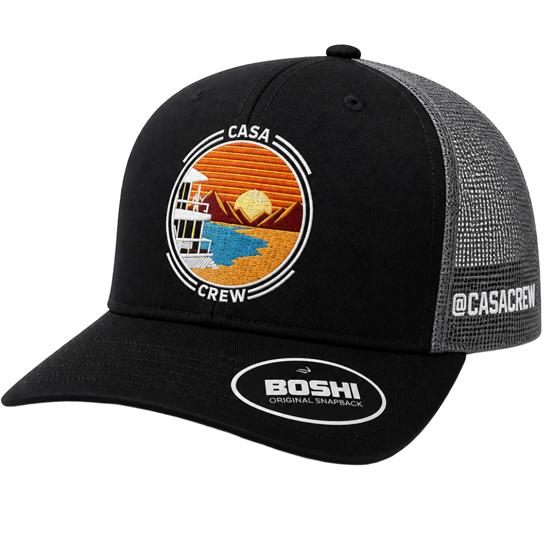 Scenic – Black & Grey Trucker Cap