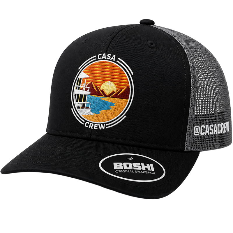 Scenic – Black & Grey Trucker Cap