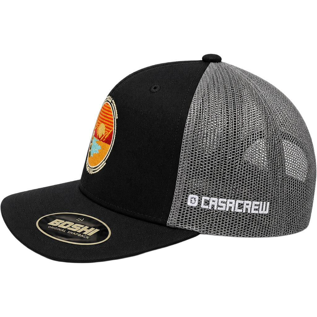 Scenic – Black & Grey Trucker Cap