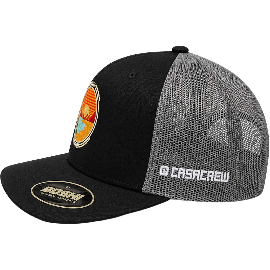 Scenic – Black & Grey Trucker Cap