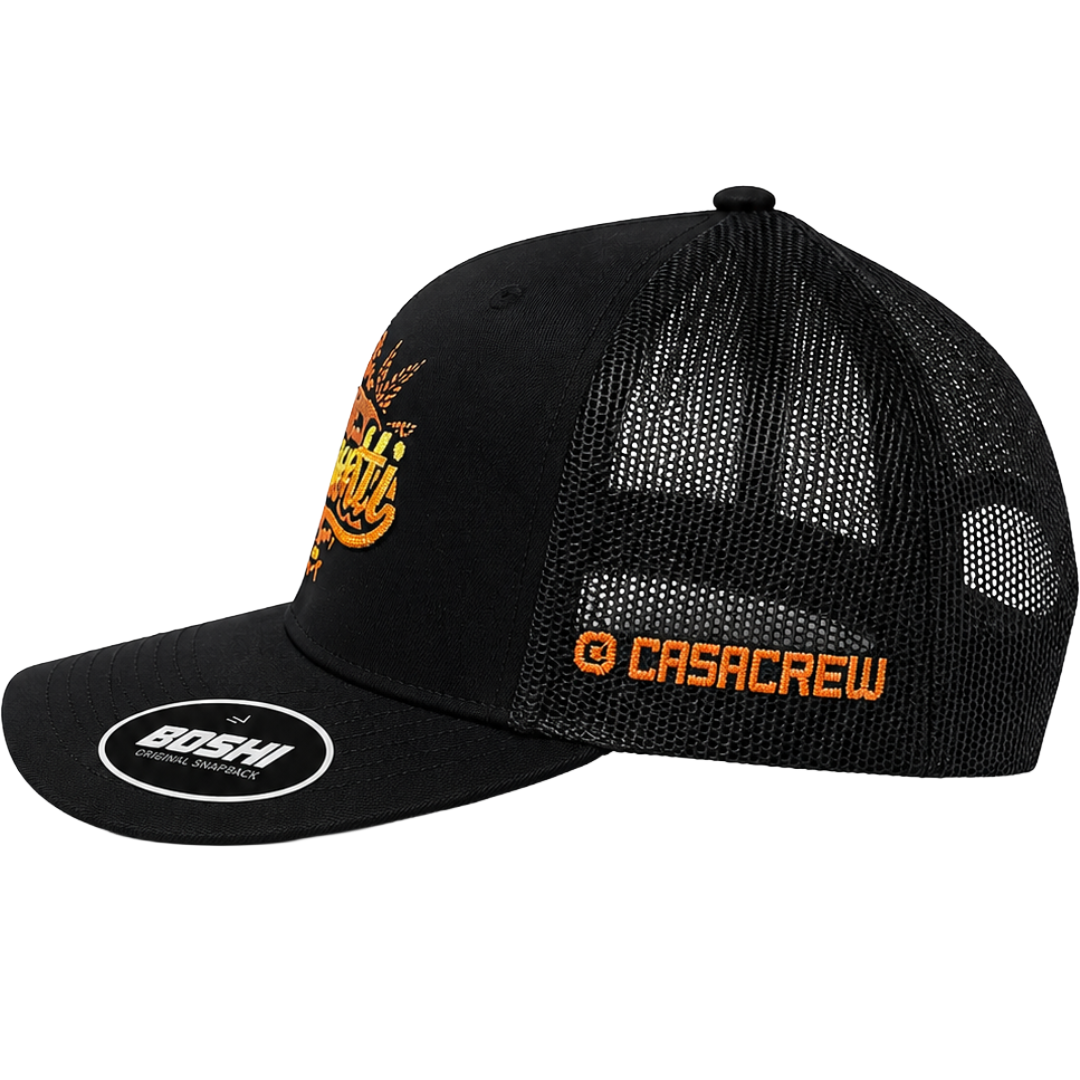 Biscotti – Black Trucker Cap