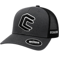 CC – Grey & Black Trucker Cap
