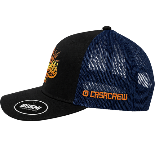 Biscotti – Black & Navy Trucker Cap
