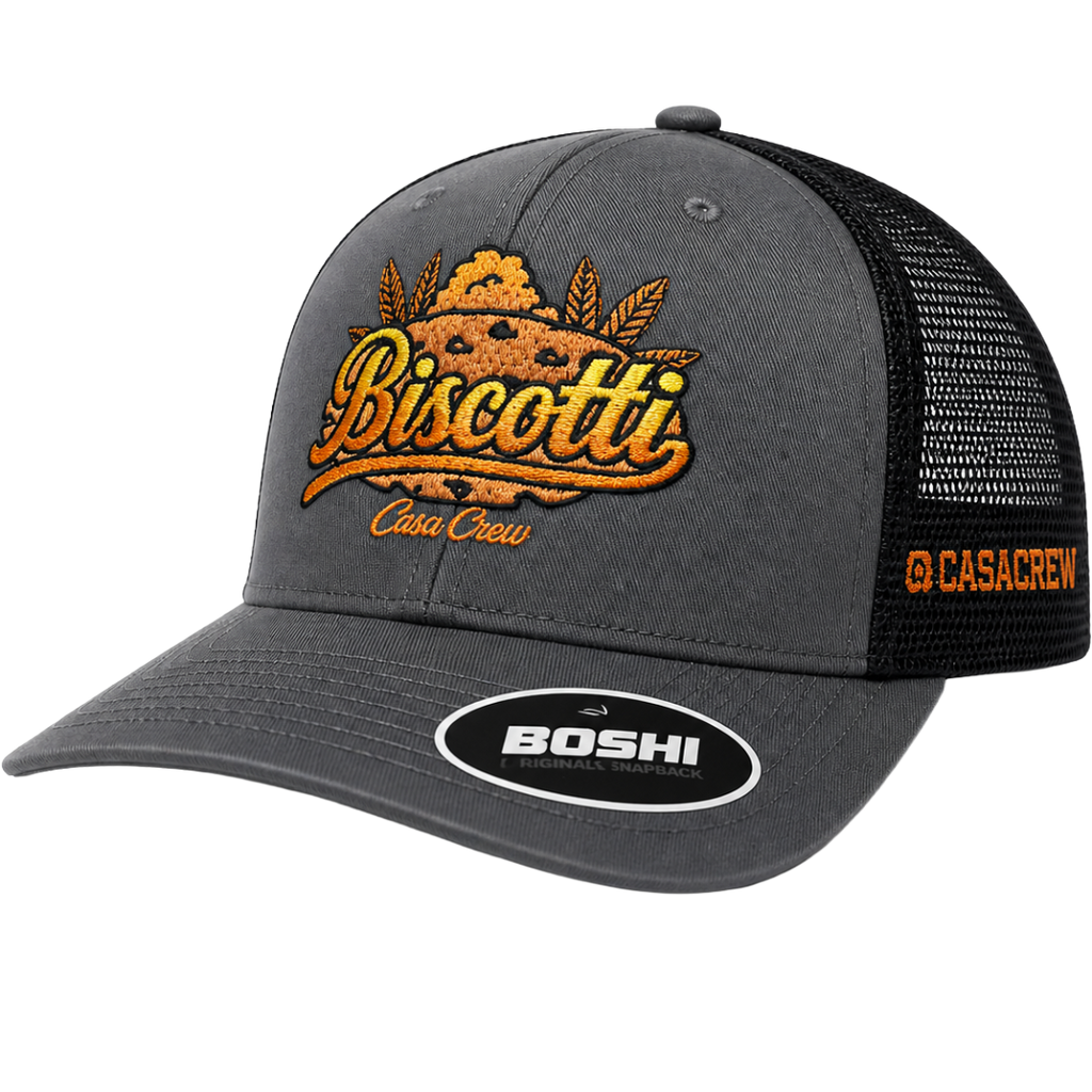 Biscotti – Grey & Black Trucker Cap