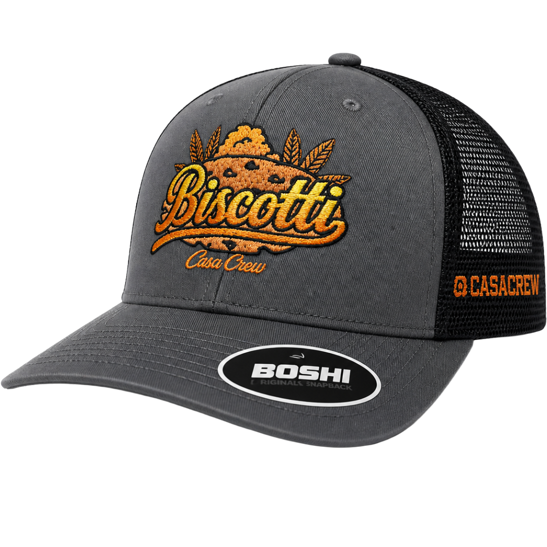 Biscotti – Grey & Black Trucker Cap