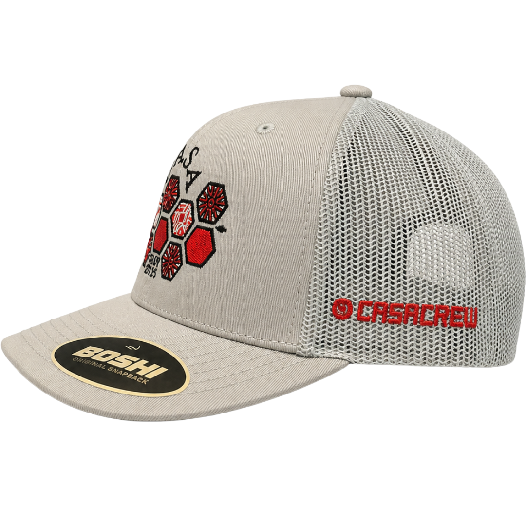CasaCrew – White Trucker Cap